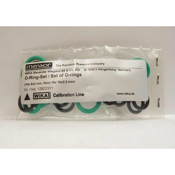 Set of O-Rings, 10x8x2mm, Viton 10x10x2.5mm,Wika (14 Days Warrenty on Entire Stock)